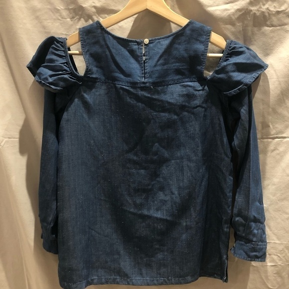 Loft chambray denim shirt. - Picture 4 of 11